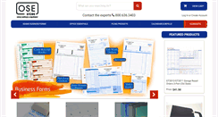 Desktop Screenshot of ose-store.com