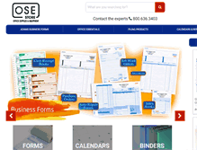 Tablet Screenshot of ose-store.com